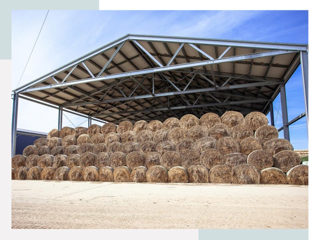 Строительство сенохранилищ в Соликамск от 618 руб.