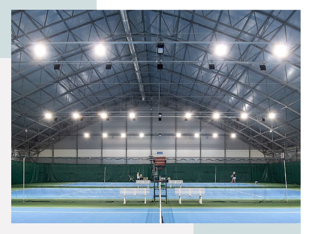 Строительство теннисных кортов в Соликамск от 618 руб.