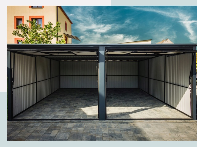 Гаражи из металлоконструкций от 618 руб. в Соликамск