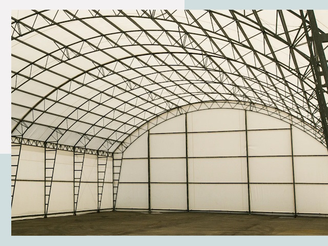 Арочные ангары от 618 руб. в Соликамск и Пермский край