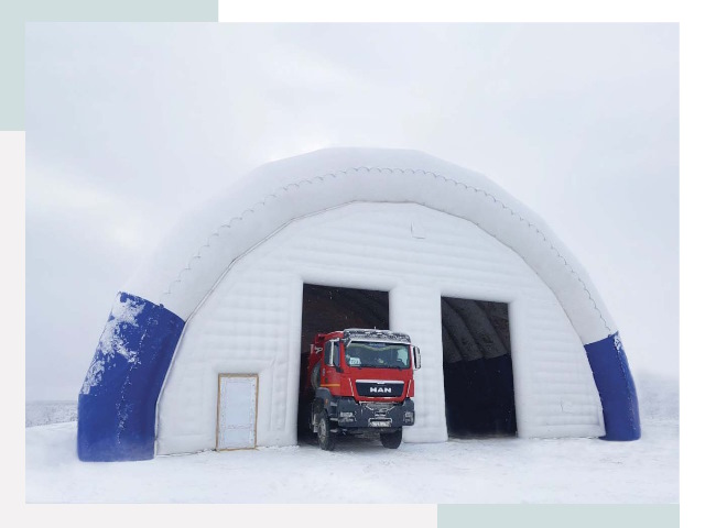 Мобильные ангары в Соликамске