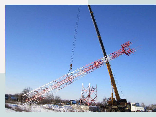 Строительство башен связи в Соликамске от 618 руб.