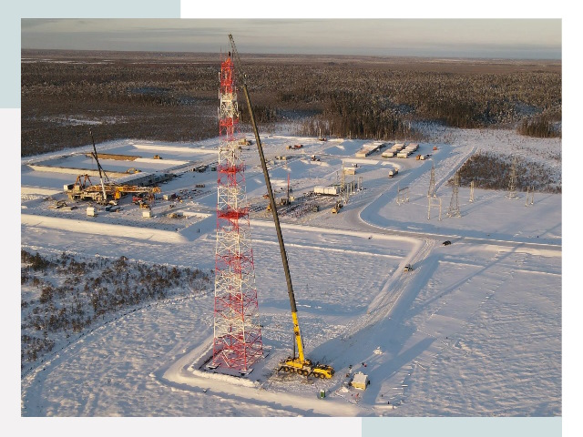 Мачты связи в Соликамске