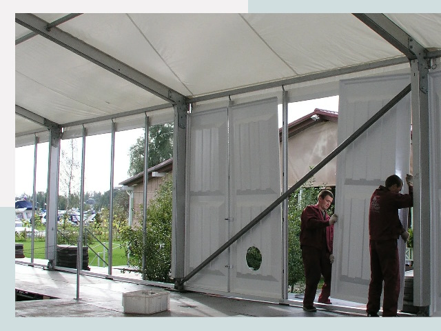 Быстро сборные шатры в Соликамск от 618 руб. за м²