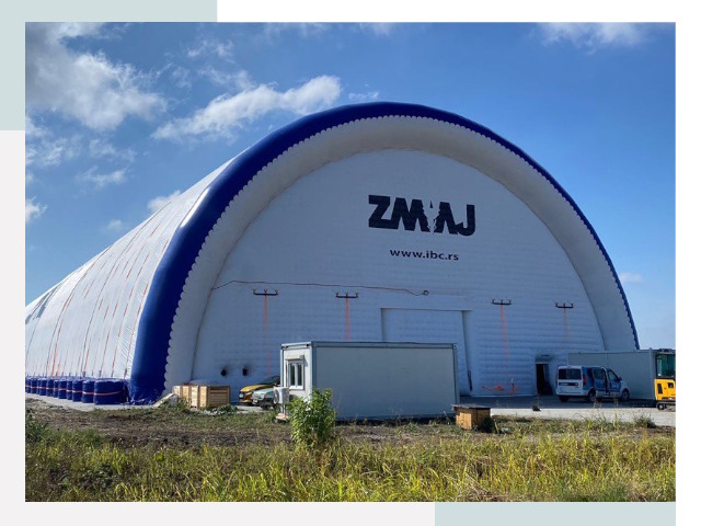 Брендирование ангаров в Соликамске