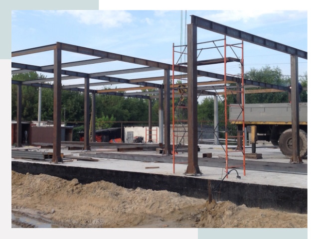 Фундамент для ангаров в Соликамске