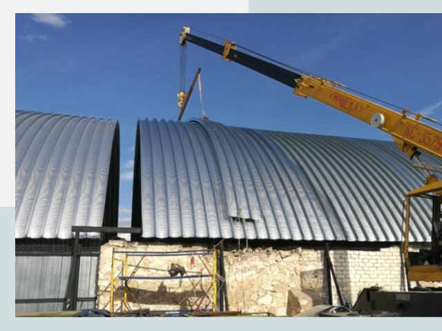 Реконструкция ангаров в Соликамске от 618 руб.